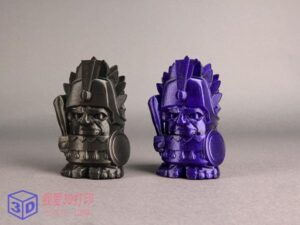 Q版阿兹特克酋长-3d打印模型stl-【我爱3D打印】