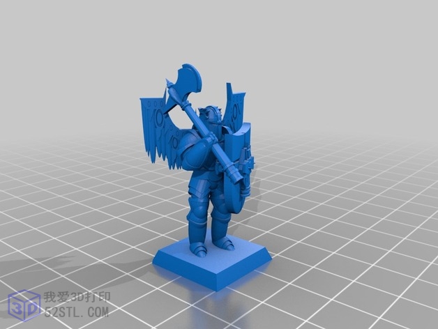 图片[2]-天使战士2.0手办模型-3d打印模型stl格式免费下载-3d打印模型免费下载-度网盘下载【我爱3D打印】