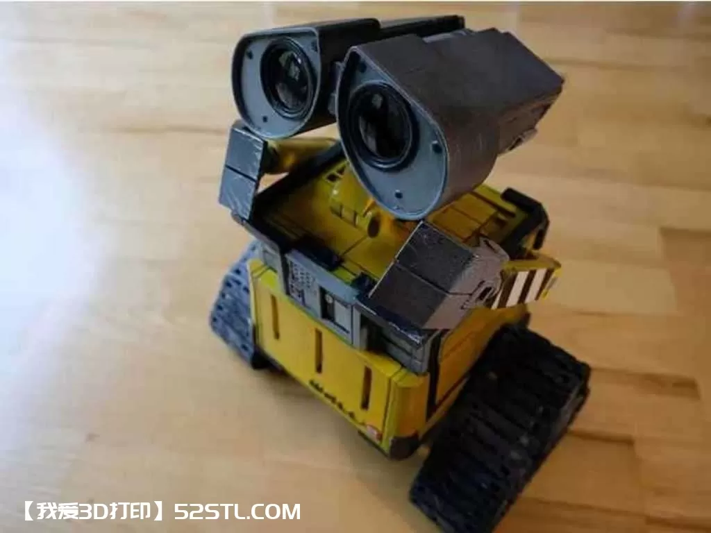 《机器人总动员》瓦力-3d打印模型stl