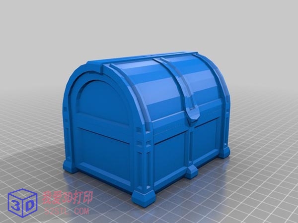 海盗宝箱-3d打印模型stl