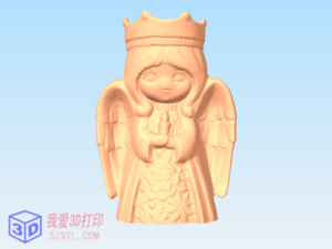日本天使烛台-3d打印模型stl-【我爱3D打印】
