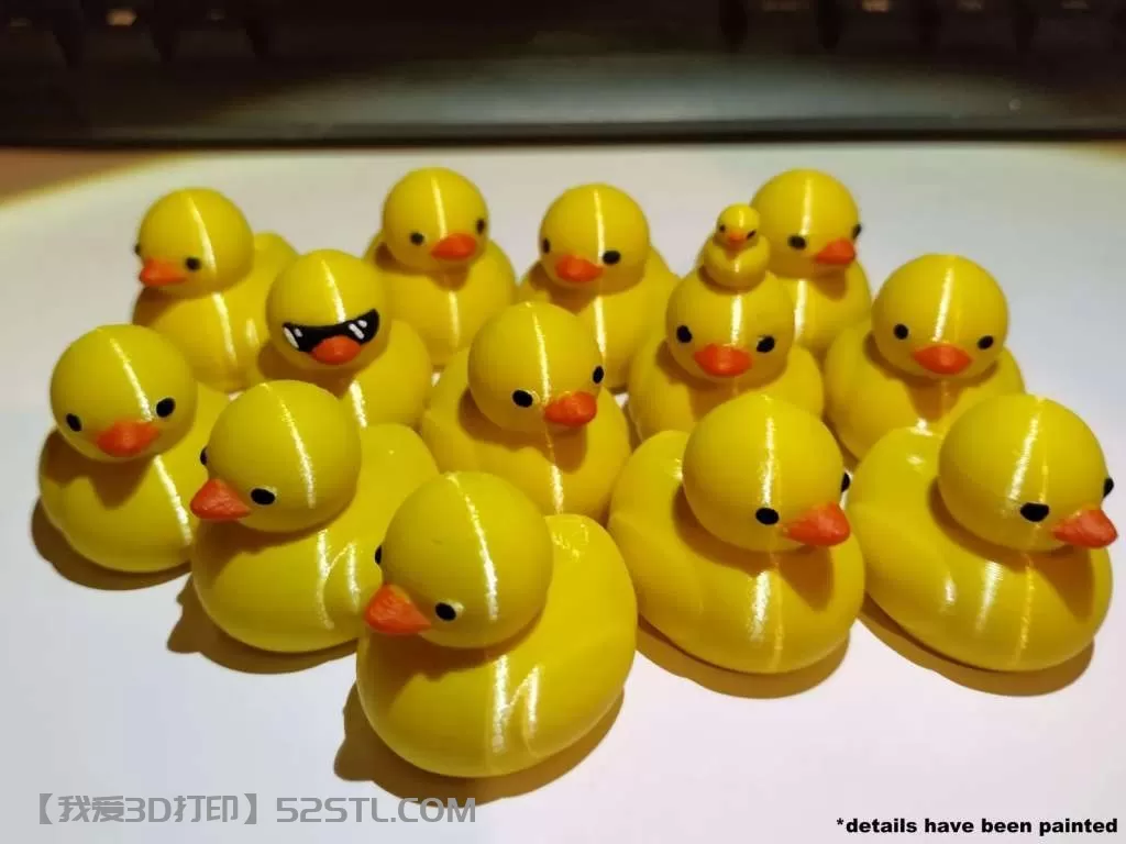 漂浮的小黄鸭-3d打印模型stl