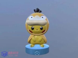 皮卡鸭高清手办-3d打印模型stl-【我爱3D打印】