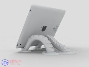 章鱼平板电脑支架第二版-3d打印模型stl-【我爱3D打印】