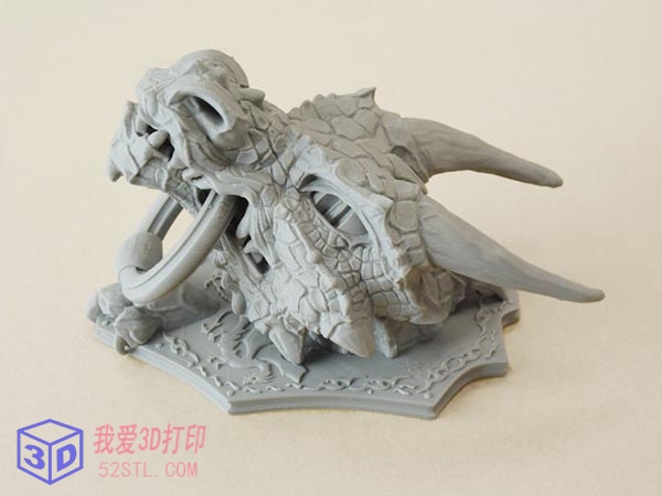 龙门环-3d打印模型stl免费下载-百度网盘云【我爱3D打印】
