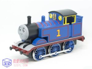 卡通小火车托马斯-3d打印模型stl-【我爱3D打印】