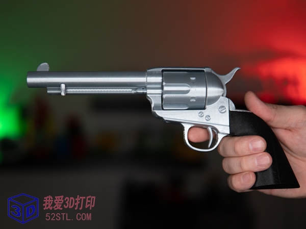 牧牛人左轮手枪Colt 1873-3d打印模型stl实物图