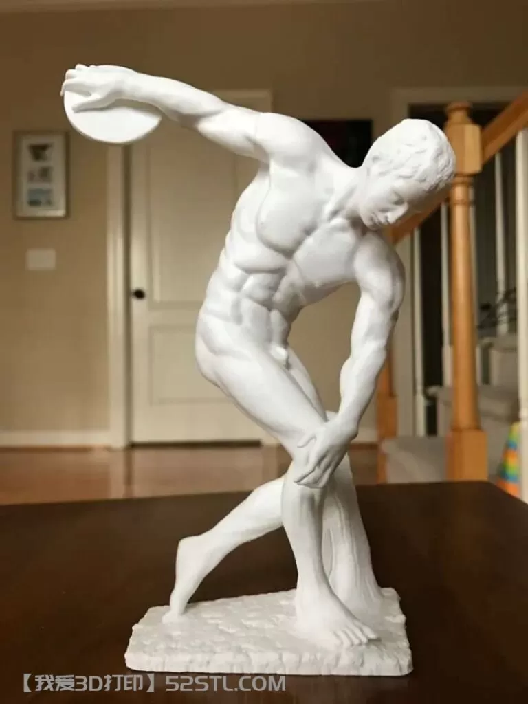 米隆的《掷铁饼者》雕塑-3d打印模型stl