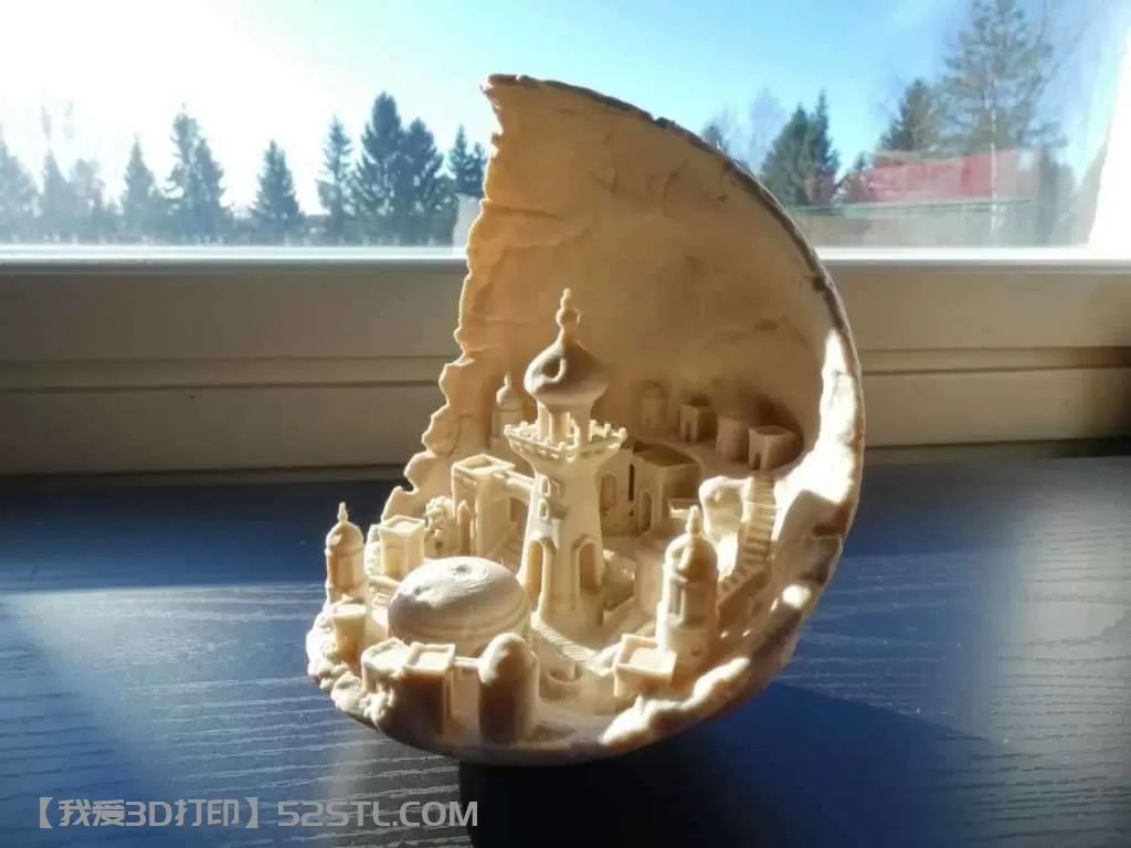 月亮城2.0-3d打印模型stl免费下载-百度网盘云下载【我爱3D打印】