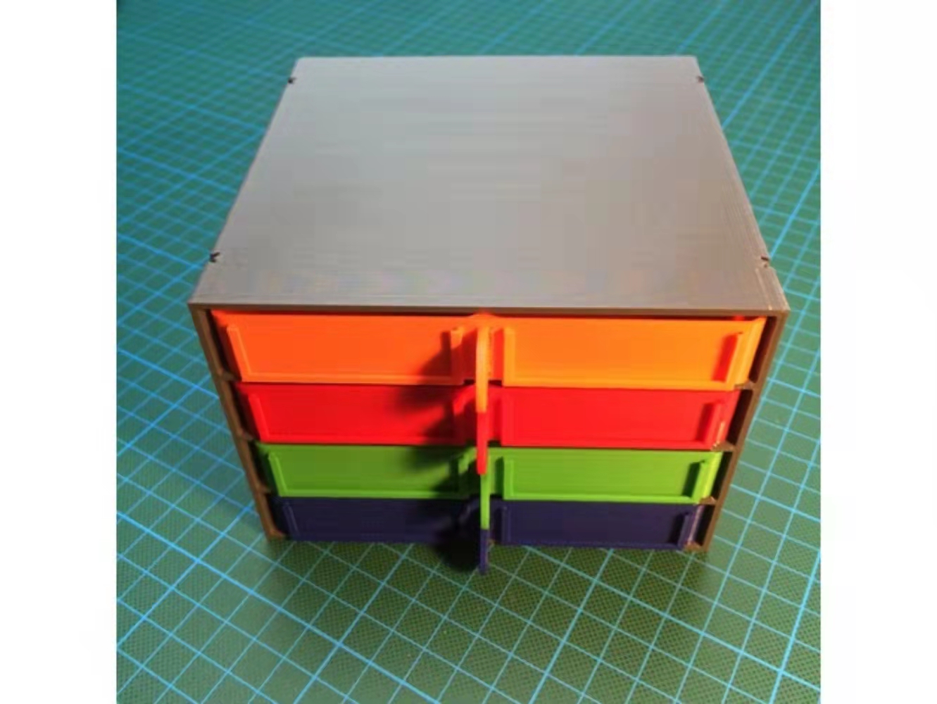 螺丝收纳盒-3d打印模型stl格式免费下载-百度度网盘下载【我爱3D打印】