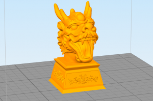 3D打印模型stl-十二生肖兽首辰龙-【我爱3D打印】