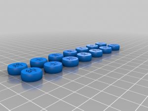 3D打印模型stl-精品凹版中国象棋全套-【我爱3D打印】
