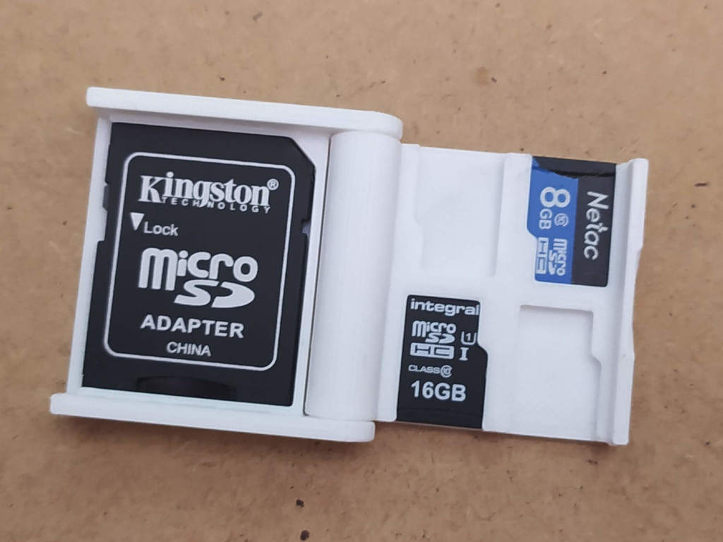 图片[3]-3D打印STL迷你 MicroSD卡盒