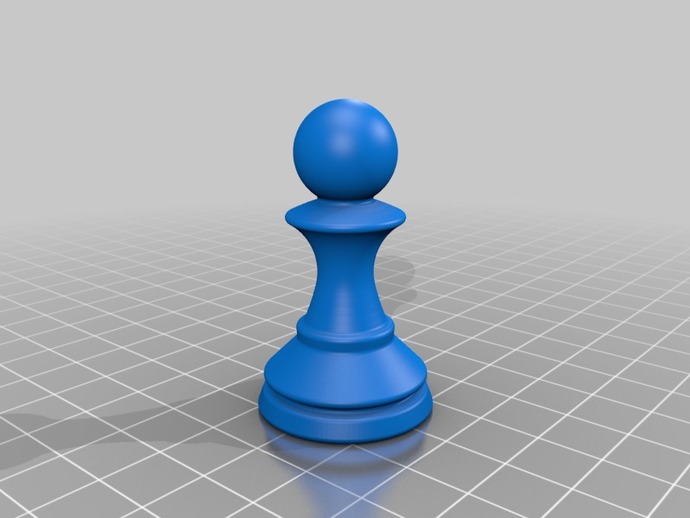 3D打印模型stl-带棋盘全尺寸国际象棋套装