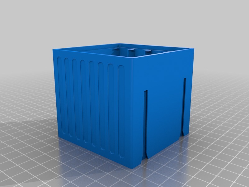 图片[5]-3D打印模型stl-可组装电子元件储存盒