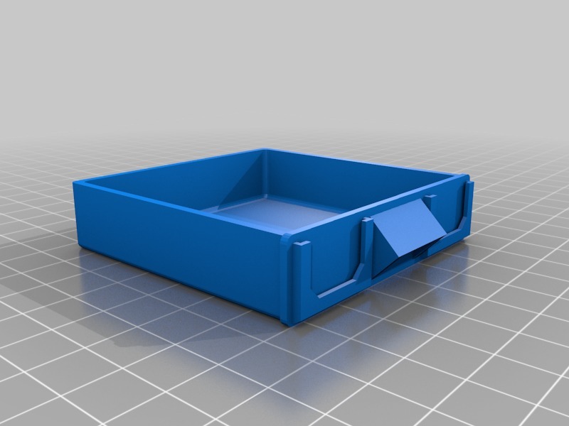 3D打印模型stl-可组装电子元件储存盒