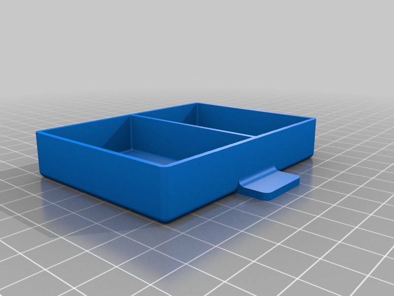 图片[5]-3D打印STL立式带开孔5层抽屉盒