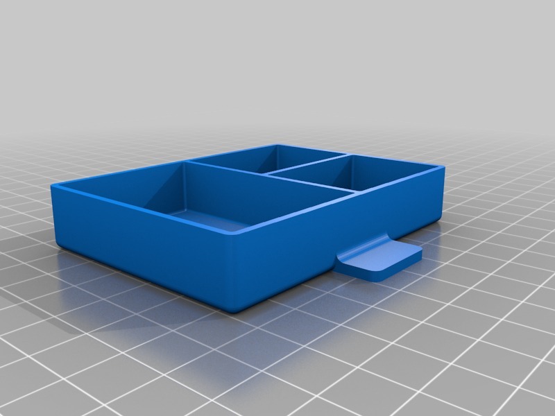图片[6]-3D打印STL立式带开孔5层抽屉盒
