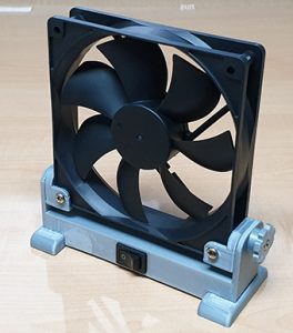 3D打印STL散热小风扇支架-【我爱3D打印】