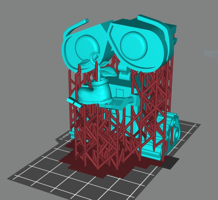 3D打印STL Wall-E履带机器人-funko