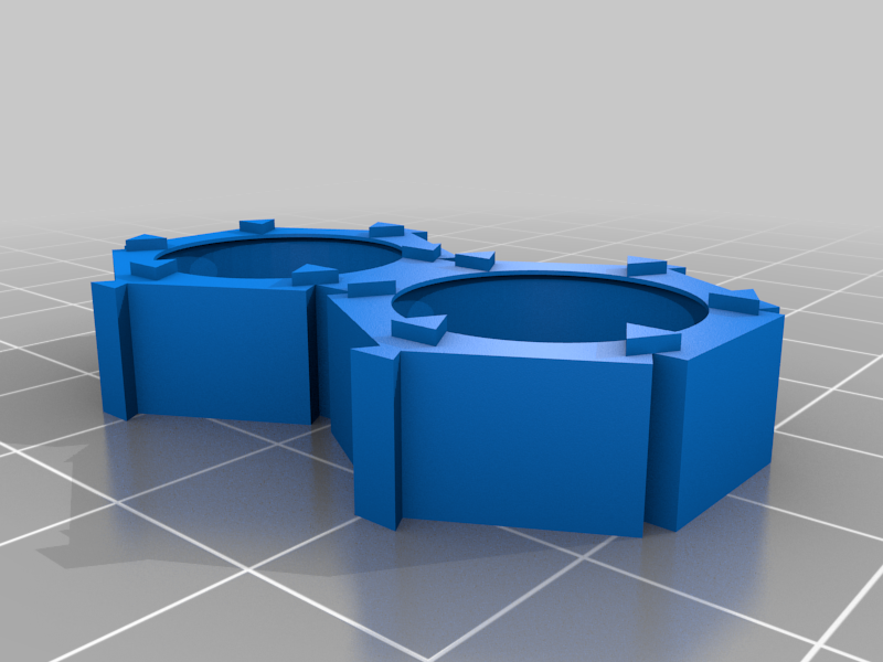 图片[3]-3D打印模型stl-六角形可组装18650电池支架