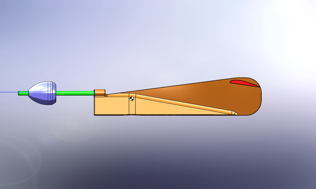 3D打印stl地面效应滑翔机
