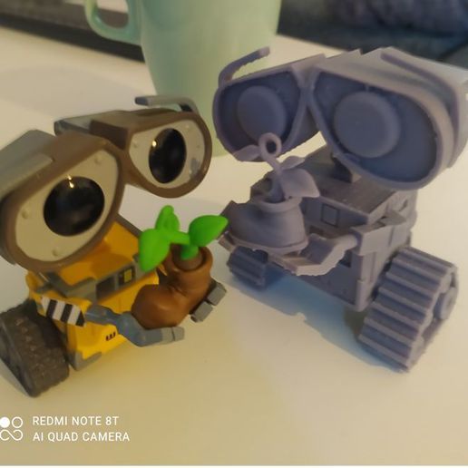 图片[2]-3D打印STL Wall-E履带机器人-funko