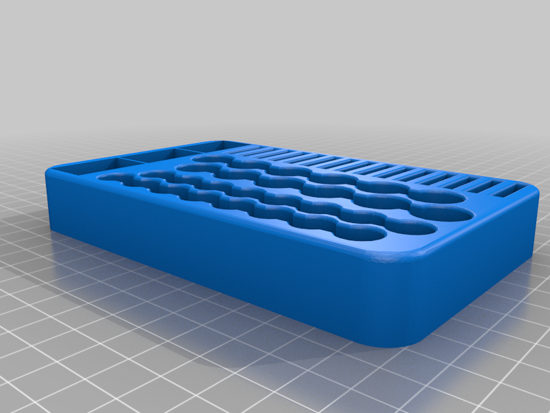 图片[1]-3D打印模型-精致的电池储存盒
