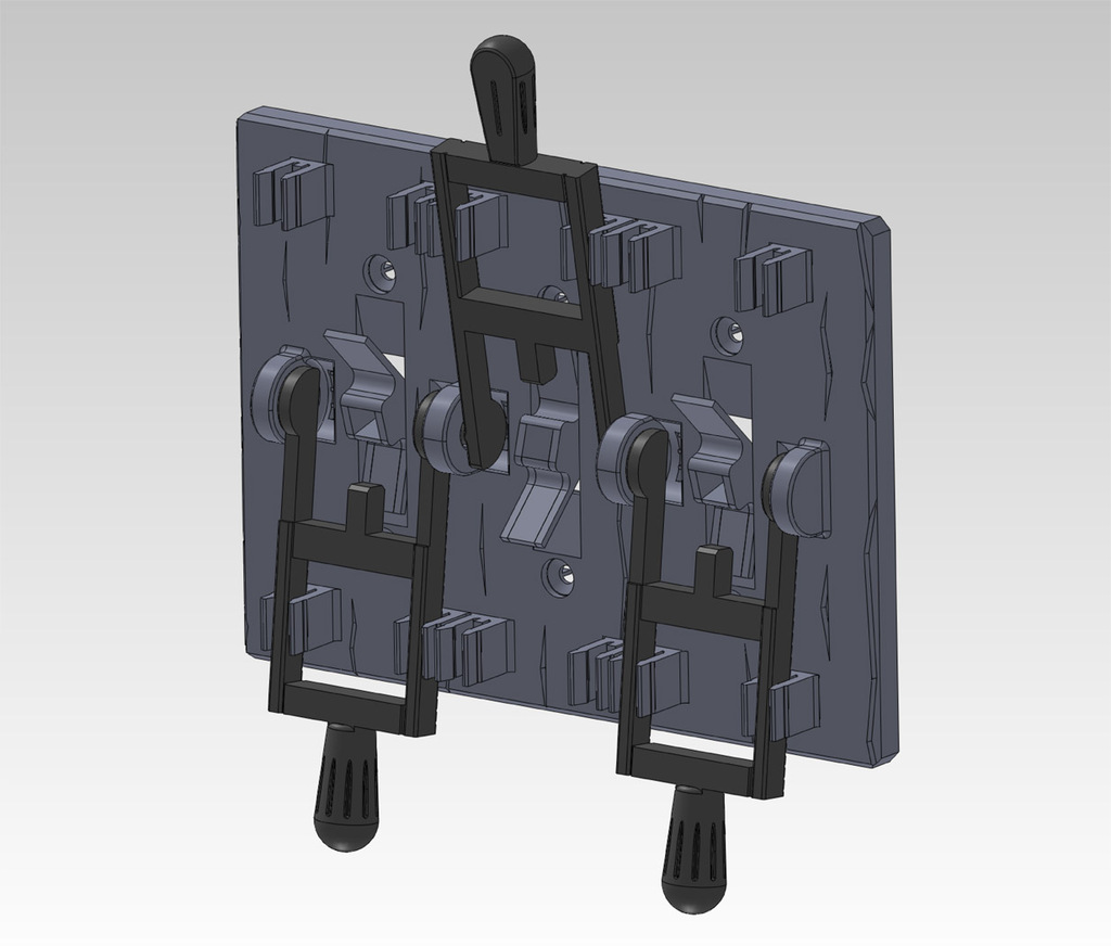 3D打印STL科学怪人的电灯刀闸开关
