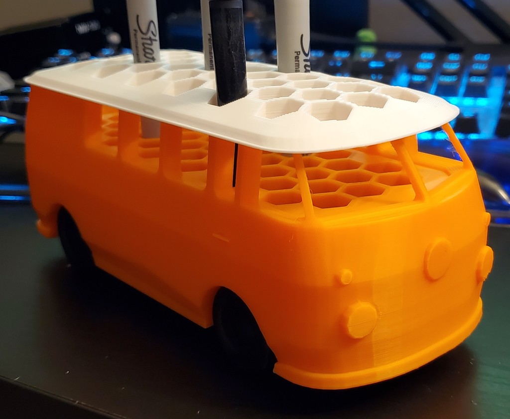 图片[2]-3D打印stl 公共汽车笔架