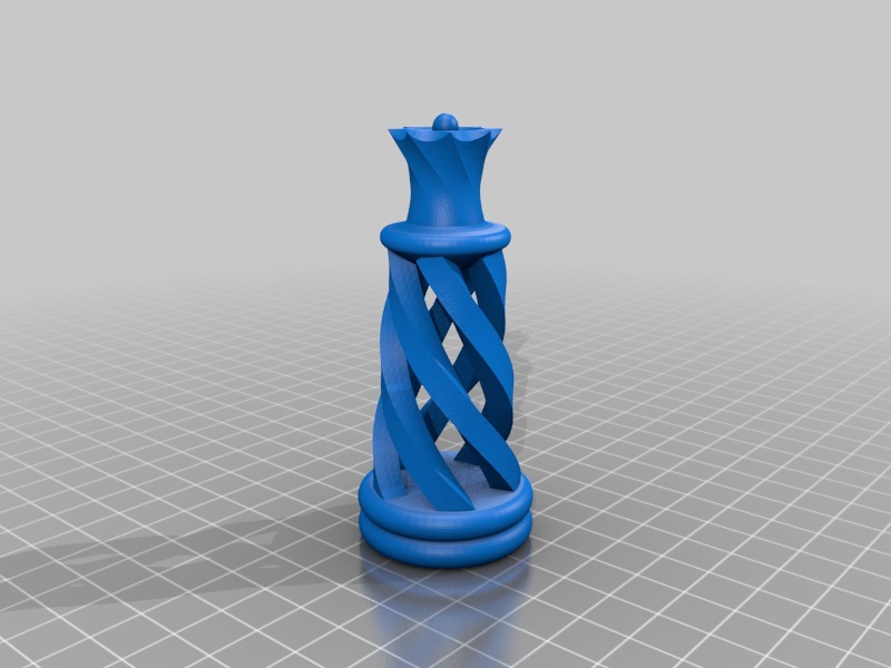 图片[2]-3D打印模型stl-螺旋版国际象棋