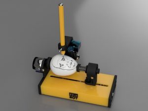 3D打印STL DIY彩蛋绘图仪+固件v1.1-【我爱3D打印】