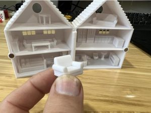3D打印STL可以分解摆放家居的小房子-【我爱3D打印】
