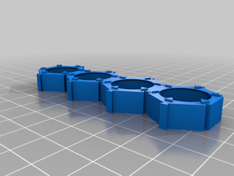 图片[5]-3D打印模型stl-六角形可组装18650电池支架