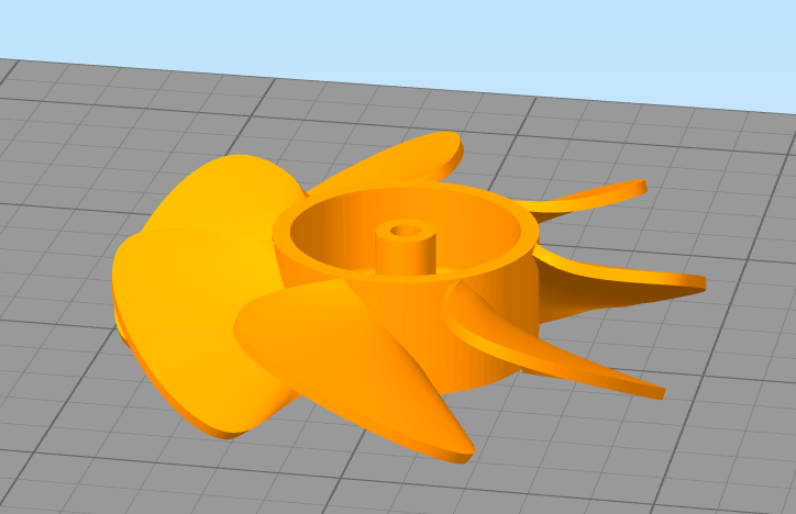 3D打印stl 风扇叶免费下载