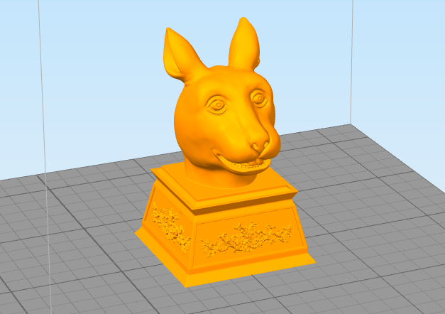 图片[1]-3D打印模型stl-十二生肖兽首卯兔