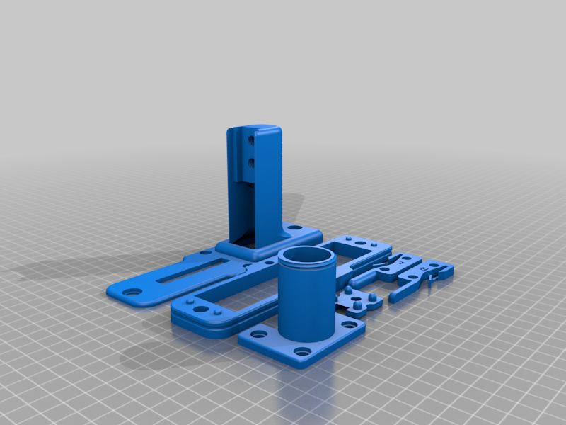 图片[5]-3D打印模型stl-半自动圆盘射击器（自送上弹）