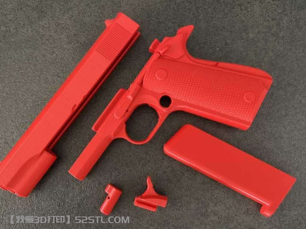 1911手枪（训练道具）-3d打印模型