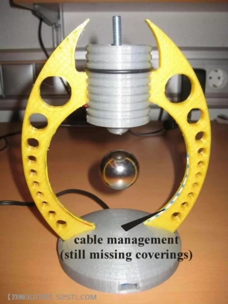 铁球反重力悬浮器-3d打印模型stl
