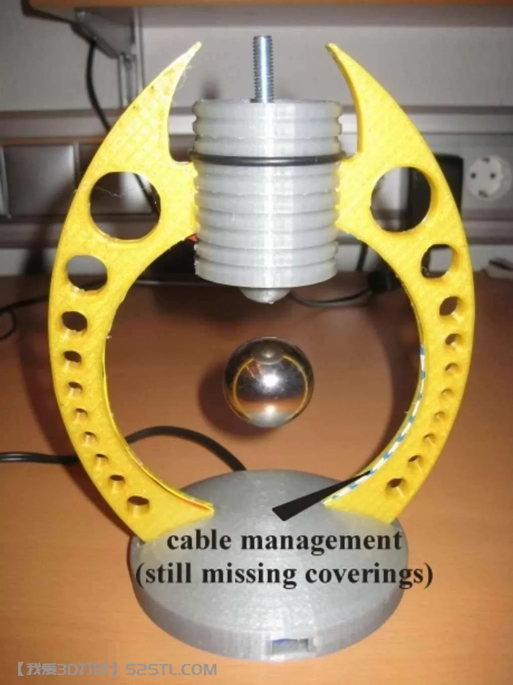 铁球反重力悬浮器-3d打印模型stl积分下载-百度网盘云【我爱3D打印】