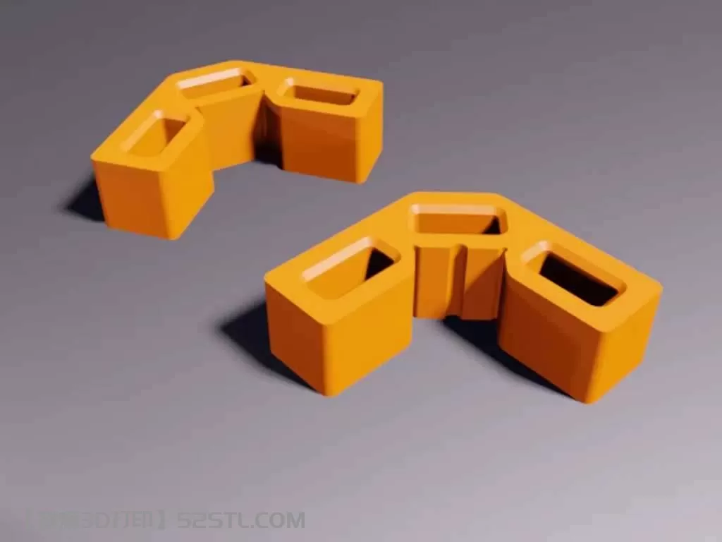 直角固定块-3d打印模型stl