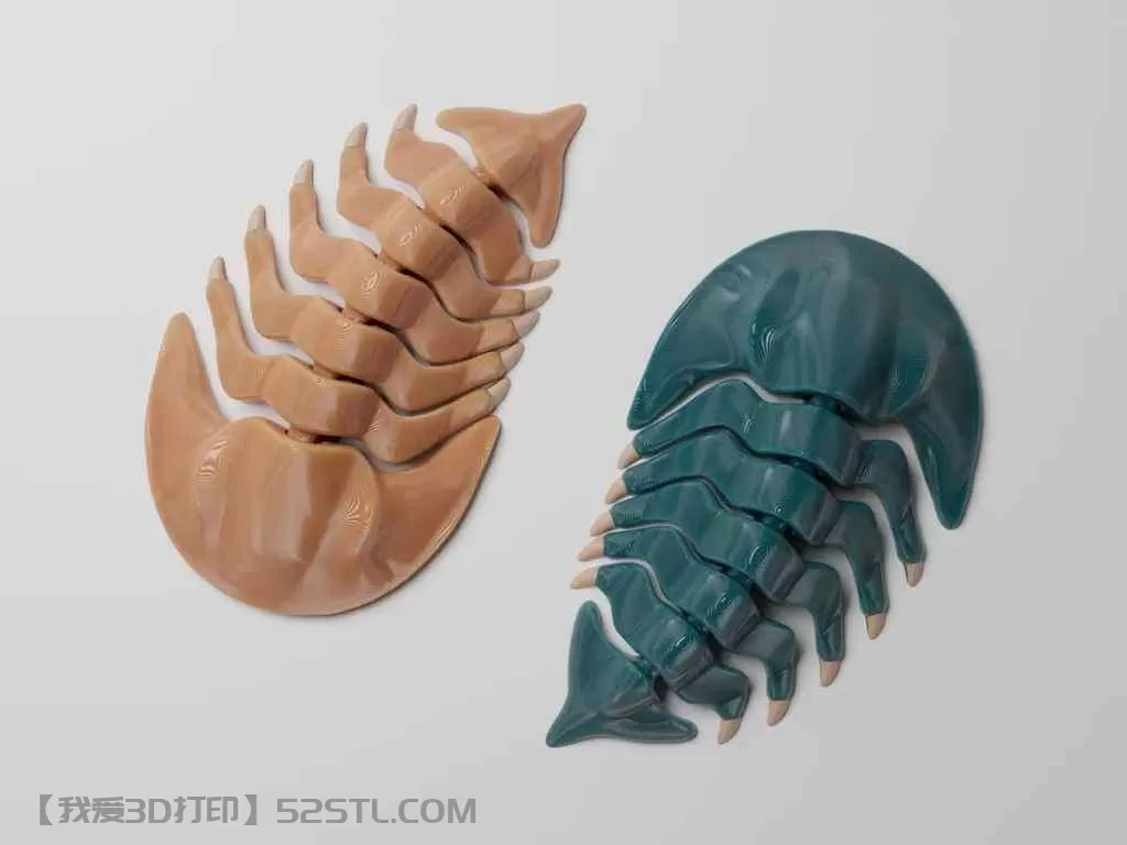 铰接三叶虫-3d打印模型stl