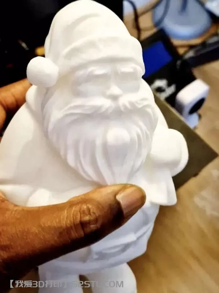 站立的圣诞老人-3d打印模型stl