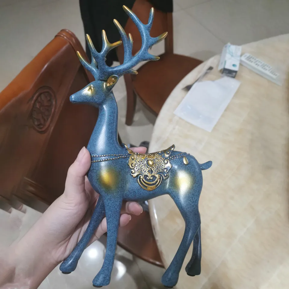 圣诞老人的驯鹿-3d打印模型stl