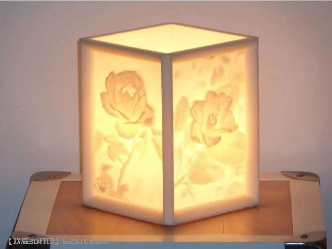 山茶花和玫瑰灯-3d打印模型stl免费下载-百度网盘云【我爱3D打印】