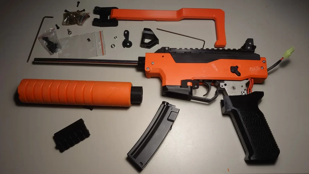 MOSQUITO 气枪套件（公开测试版 2）-3d打印模型stl