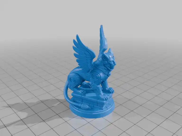 神奇的狮身人面像模型-3d打印模型stl