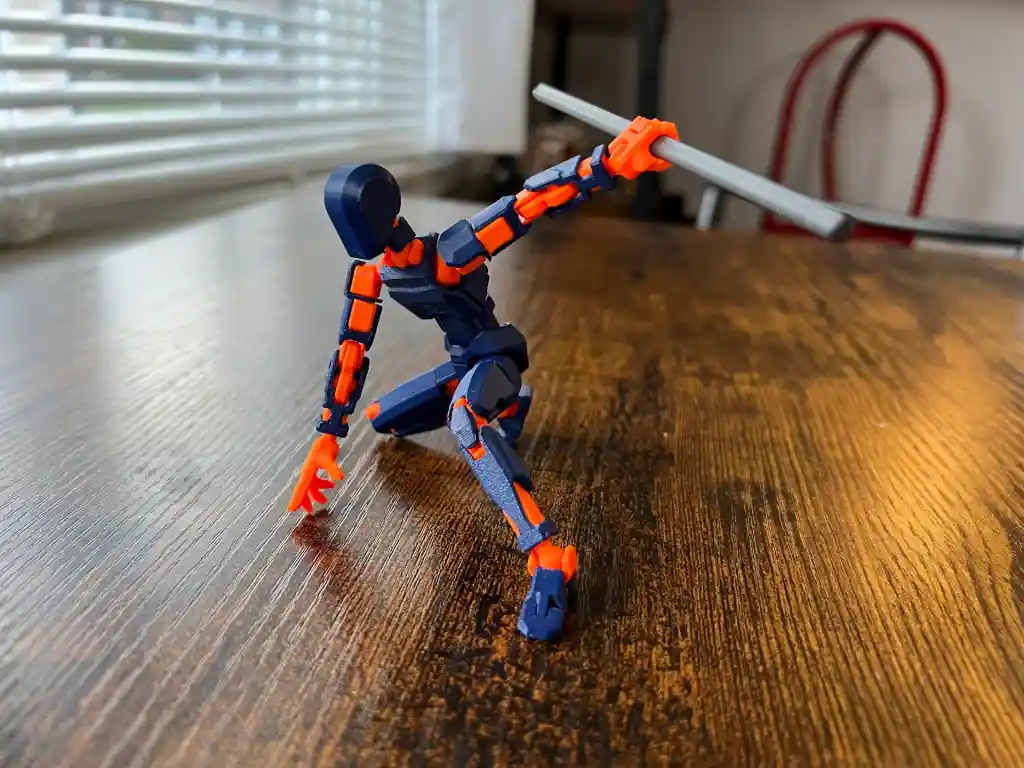 多关节假人-3d打印模型stl