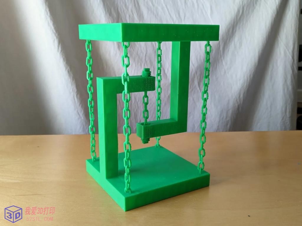 锁链反重力桌-3d打印模型stl免费下载-百度网盘云【我爱3D打印】