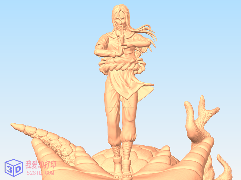 图片[2]-火影忍者大蛇丸幻手办-3d打印模型stl下载-百度网盘云【我爱3D打印】